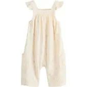 Next Barboteuse / body beige clair / vert / rose