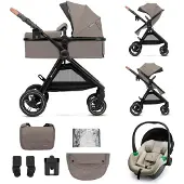 Kinderkraft Poussette 3en1 Esme Pro / Poussette combinée, :Sand Beige