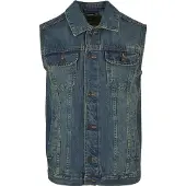Urban Classics Gilet bleu denim