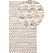 Beliani Glianis Dvajan en jute 80 x 150 cm beige couleur TUNCELI (150 x 80 cm)