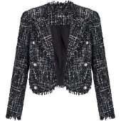 Faina Blazer bleu marine / turquoise