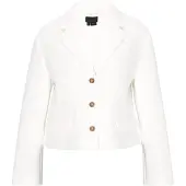 Dreimaster Klassik Blazer blanc cassé