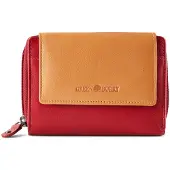 Green Burry Porte-monnaies 'Nappa' orange / rouge