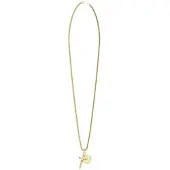 GUESS Rebel Knight Necklace Doré Homme