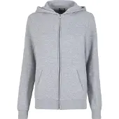 Urban Classics Tb8005 Full Zip Sweatshirt Gris S Femme