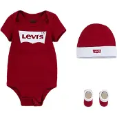 Levi's Kids Barboteuse / body 'Classic' rouge / blanc