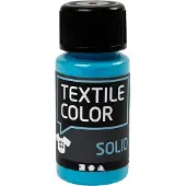 Creativ Company Peinture textile opaque Textile Color - Bleu turquoise, 50ml