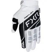 FXR Reflex Dual MX, gants ,Blanc/Noir ,L