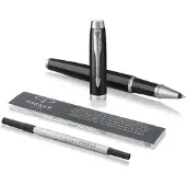 Staples IM Black/Chrome Rollerball