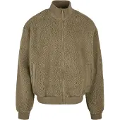 Urban Classics Veste mi-saison moka / noir