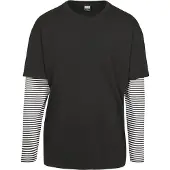 Urban Classics T-Shirt noir / blanc