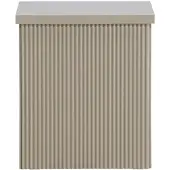 Ebuy24 Lenox table d'appoint beige.