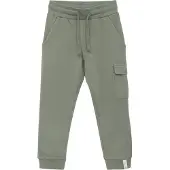 En fant Pantalon vert / blanc cassé