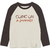En fant T-Shirt sable / marron / orange