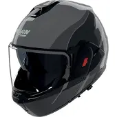 Nolan Casque modulable N120-1 Fluente, noir/gris, L (60)