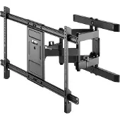 Goobay Support TV mural Pro FULLMOTION XL pour téléviseurs de 43" à 100" orientable et inclinable jusqu'à 60kg