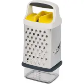 Joseph Joseph Râpe Multi-Grip - Joseph Joseph - Acier Inoxydable - 4 Lames - Ergonomique