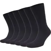 Suitable Chaussettes Mérinos Lot de 6 Bleu Marine Bleu foncé taille 43-46