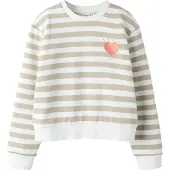 Name it Sweat-shirt 'NKFBELL' mastic / pêche / blanc
