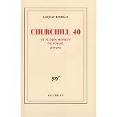 Gallimard Churchill 40 et autres sonnets de voyage