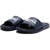 Lonsdale Claquettes / Tongs ' NAPLES ' bleu marine / blanc
