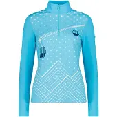 CMP 35l0496 Half Zip Sweatshirt Bleu XS Femme