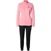 Puma Survêtement rose clair / noir / argent / blanc