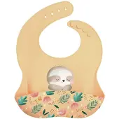 SASSI JUNIOR Bavoir En Silicone Gnawy Le Paresseux