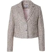 More & more Blazer bleu marine / vert / rose ancienne