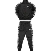 Lonsdale Survêtement noir / blanc