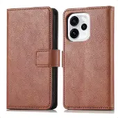 IMoshion Étui de télephone portefeuille de luxe pour Oppo Reno15 F (5G) - Marron