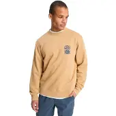 Quiksilver Salt Water Graphic Sweatshirt Orange L Homme