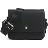 Lacoste Sac à bandoulière 'Petit sac messenger Homme Langon Petit Piqué Noir' noir