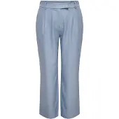 ONLY Pantalon à pince 'CARLinda' bleu-gris