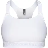 Under Armour Soutien-gorge de sport gris clair / blanc