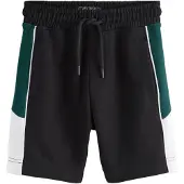 Next Pantalon émeraude / noir / blanc