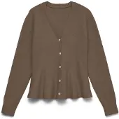 Vero Moda Cardigan 'VMGrace' marron