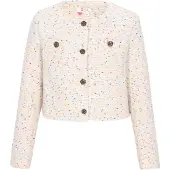 IZIA Blazer mélange de couleurs / blanc cassé