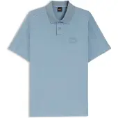 BOSS Techno Short Sleeve Polo Bleu M Homme