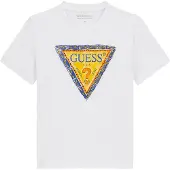 GUESS T-shirt Garçon Pure White