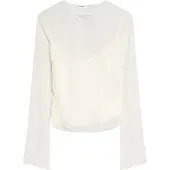 Bershka T-shirt 'BLOBER' écru