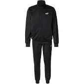 Puma Survêtement 'ESS' noir / blanc