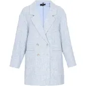 Faina Blazer bleu ciel