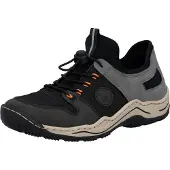 Rieker Chaussure de sport à lacets gris / anthracite / noir