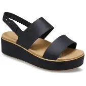 Crocs Sandales à Brides Brooklyn matte Wrap low Wedge