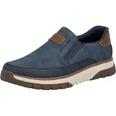 Rieker Chaussure basse crème / marine / cognac