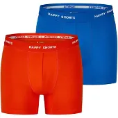 Happy Shorts Sous-vêtements 'Neon' bleu néon / rouge