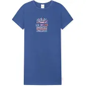 Schiesser Pyjama ' Nightwear ' bleu foncé