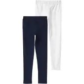 s.Oliver Leggings bleu marine / blanc