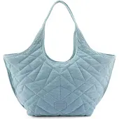 Seidenfelt Manufaktur Cabas 'Huuvari' bleu clair